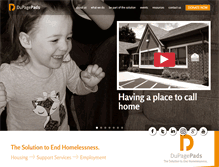 Tablet Screenshot of dupagepads.org